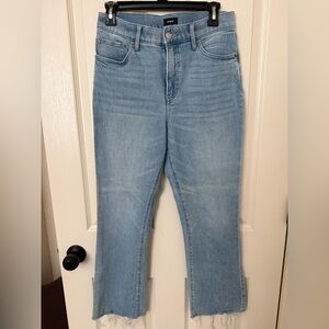 Express Light Blue Straight Leg Women's Jeans